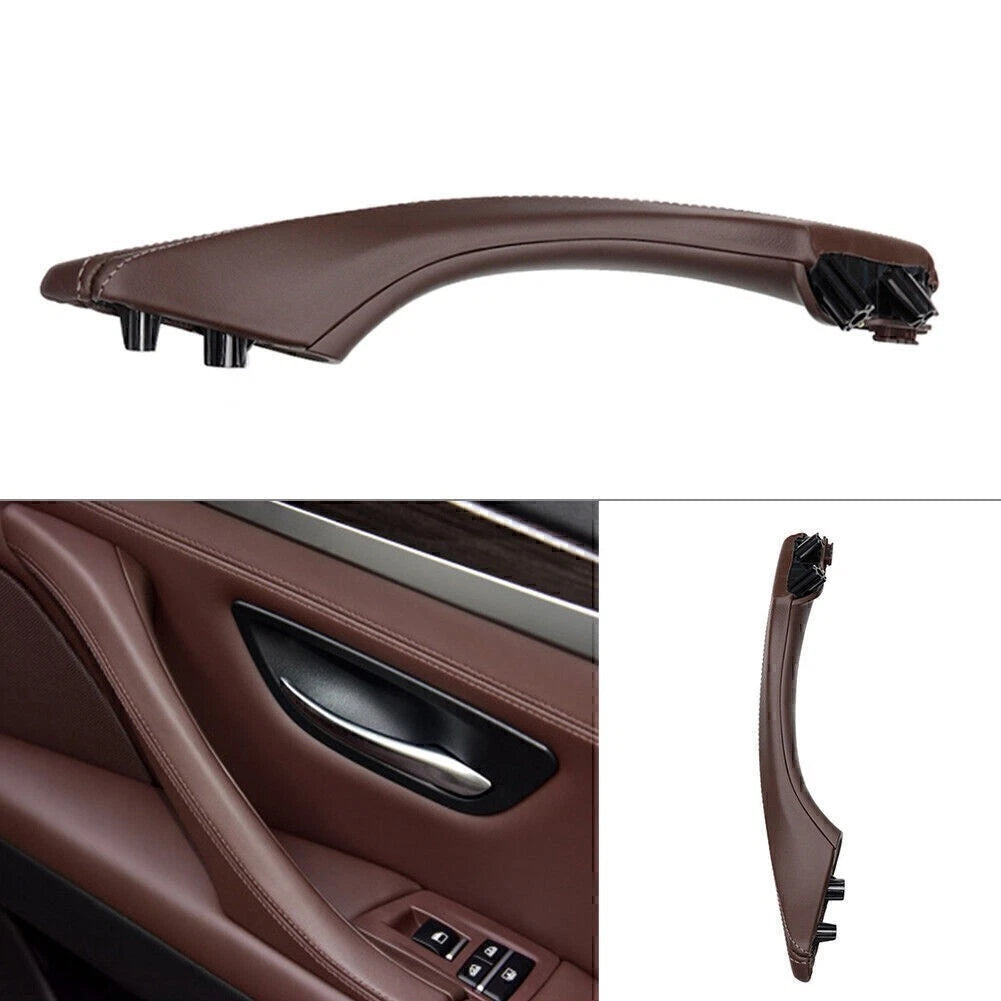 Real Leather Door Trim Pull Handle Right Side for BMW 5 Series (F10 F11 F18)