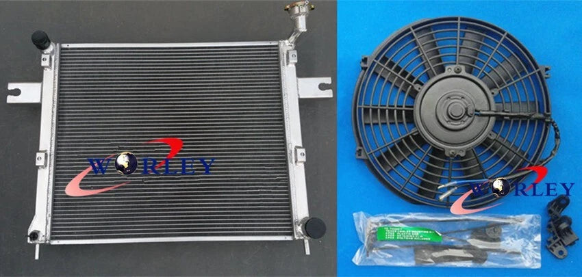 Aluminum Radiator with Fan for Jeep Grand Cherokee & Commander (2006–2010)