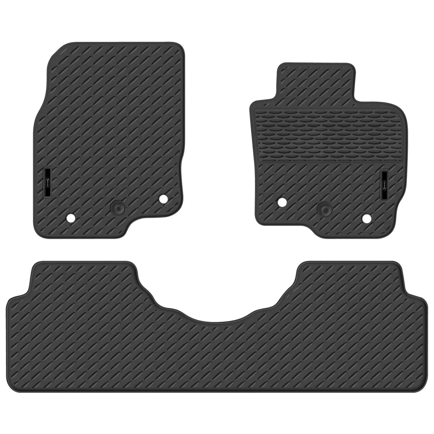 Full Set Custom Fit Moulded Rubber Floor Mats for Mazda CX-5 KE (2012 - 2017)