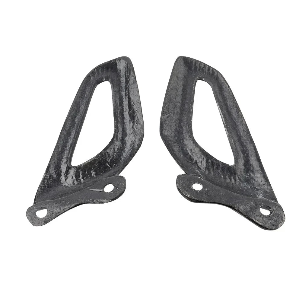 Carbon Fiber Rearset Footrest Plate Heel Guard for BMW S1000RR, M1000RR (19-24)