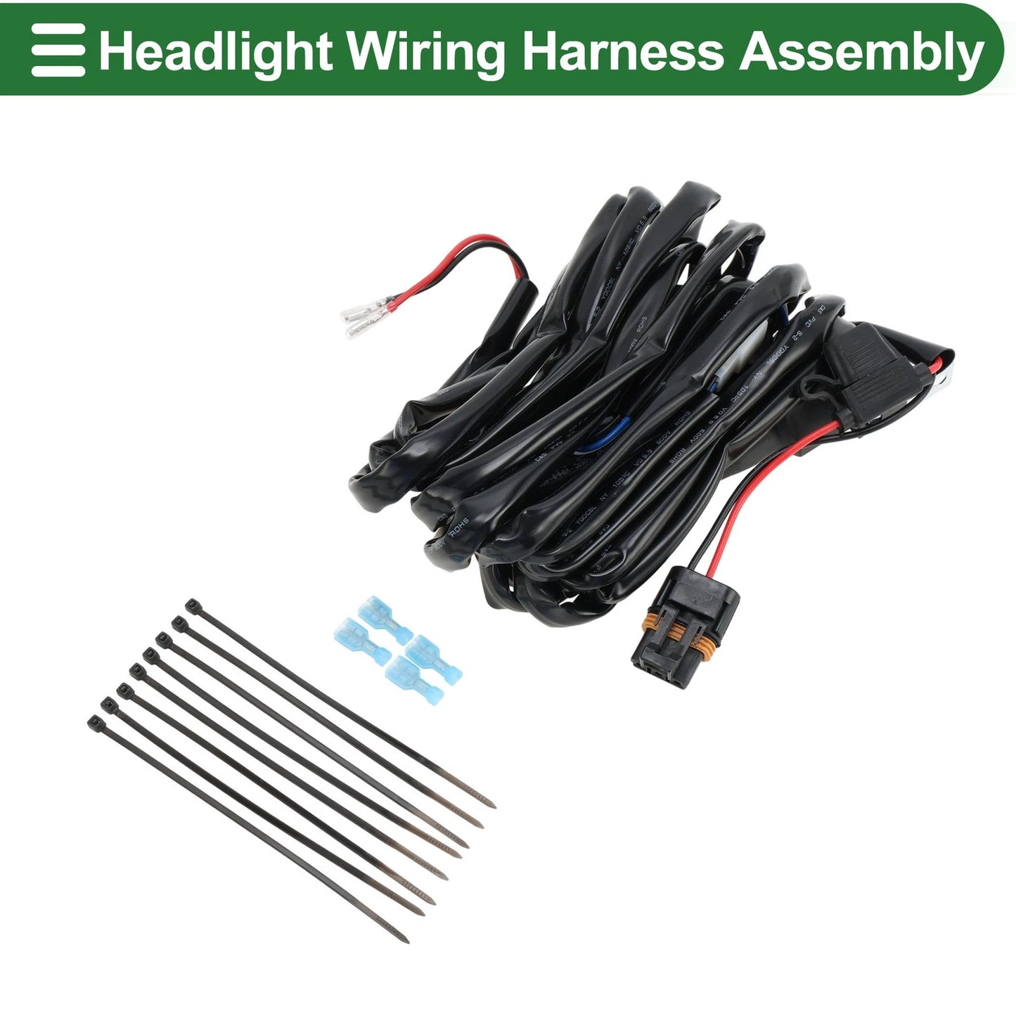 Headlight Cable Repair Kit for Polaris General (2016–2023) 1 Set