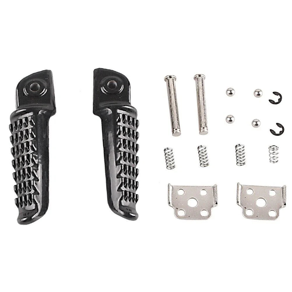Rider Rear Foot Pegs for Kawasaki ZX6R NINJA (1998-2013) Black