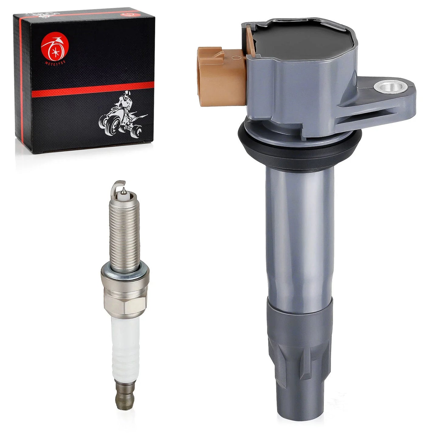 Ignition Coil Stick Iridium Spark Plug for Can-Am Maverick X3 (2018–2022)