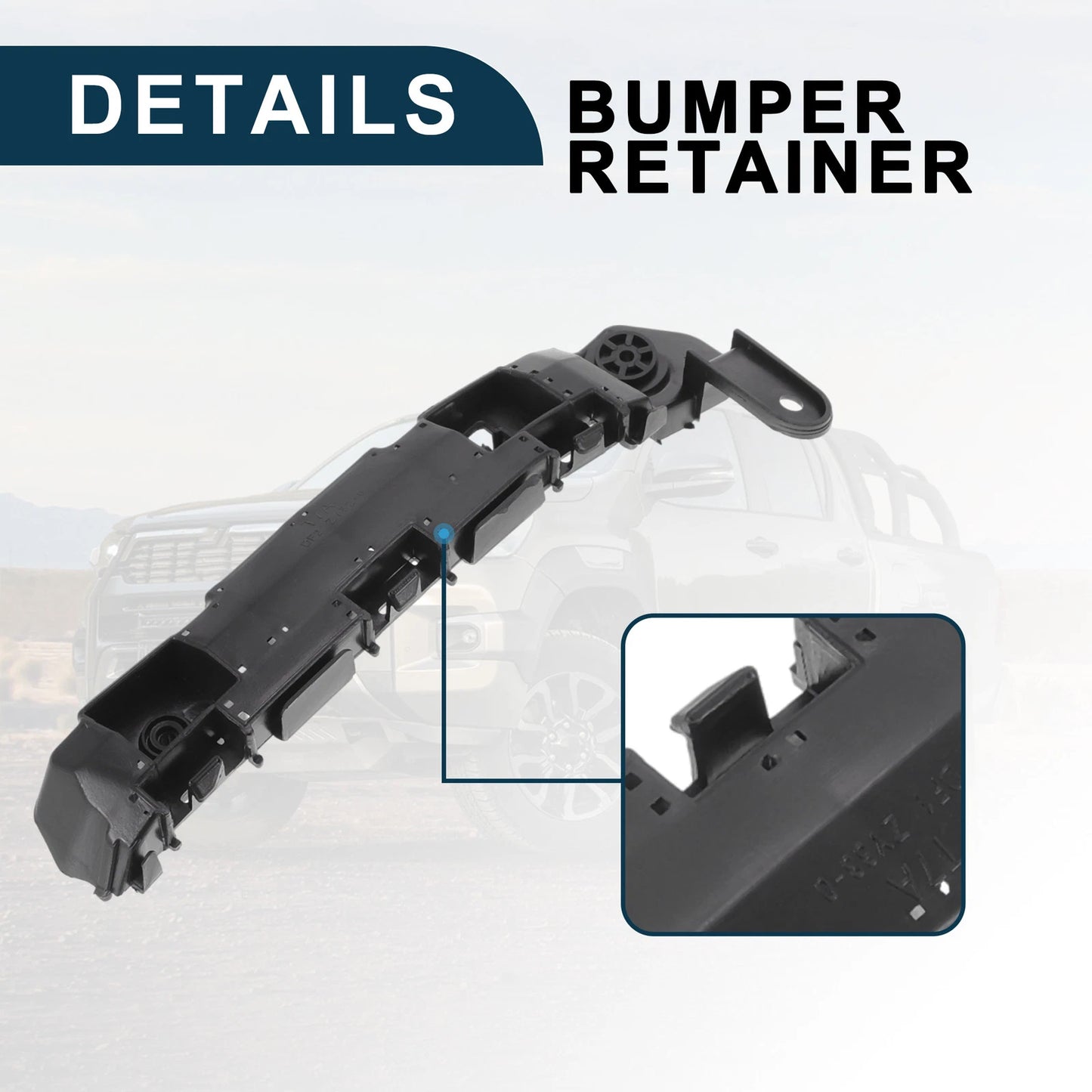 1pc Right Front Bumper Retainer Bracket No. 71193T7A000 for Honda HR-V (2016–2018)