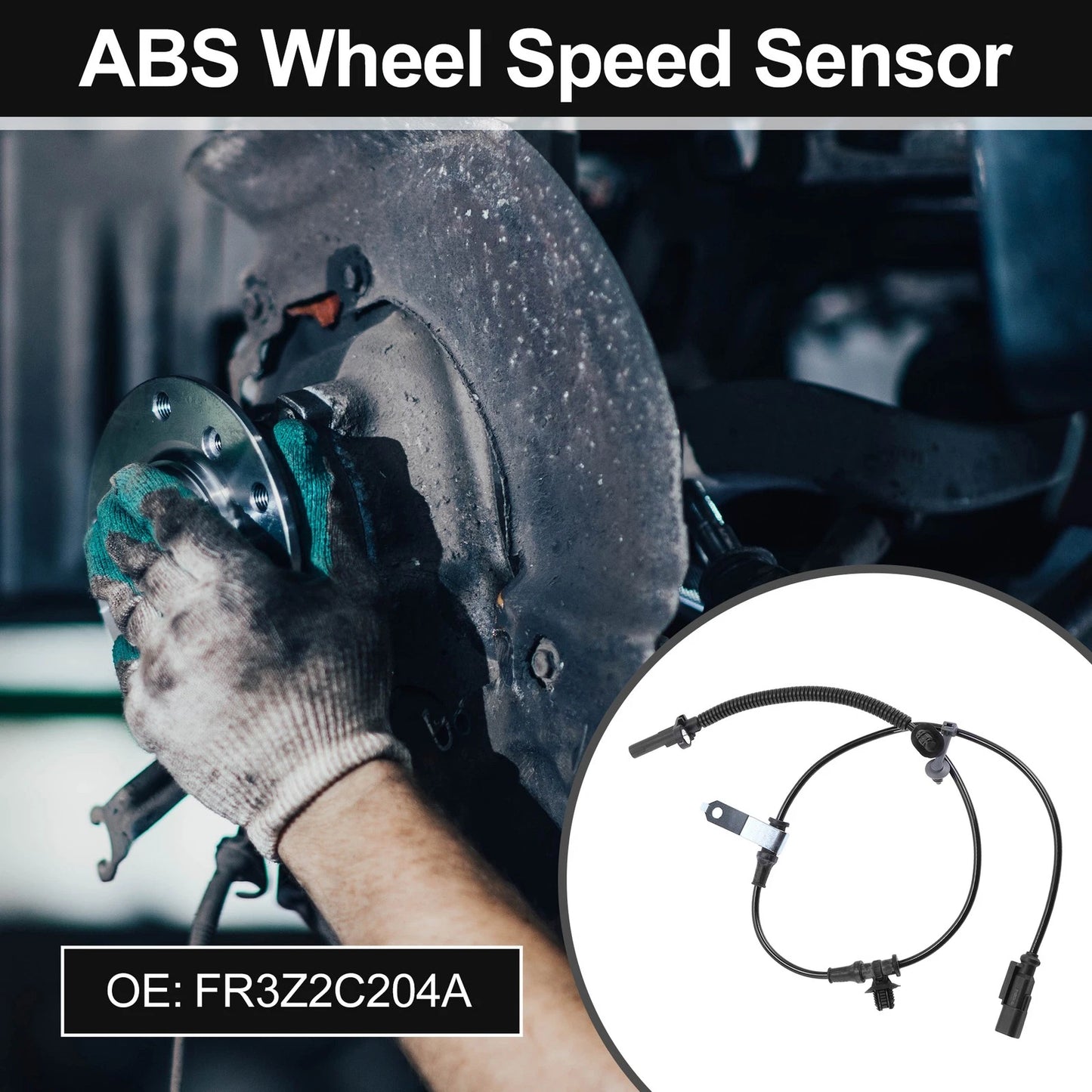 ABS Wheel Speed Sensor for Ford Mustang (2015–2023) FR3Z2C204A