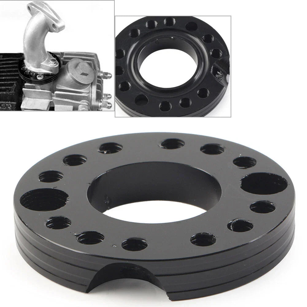 CNC Adjuster Carburetor Inlet Manifold Spinner Plate 28MM for Pit Dirt Bike Quad