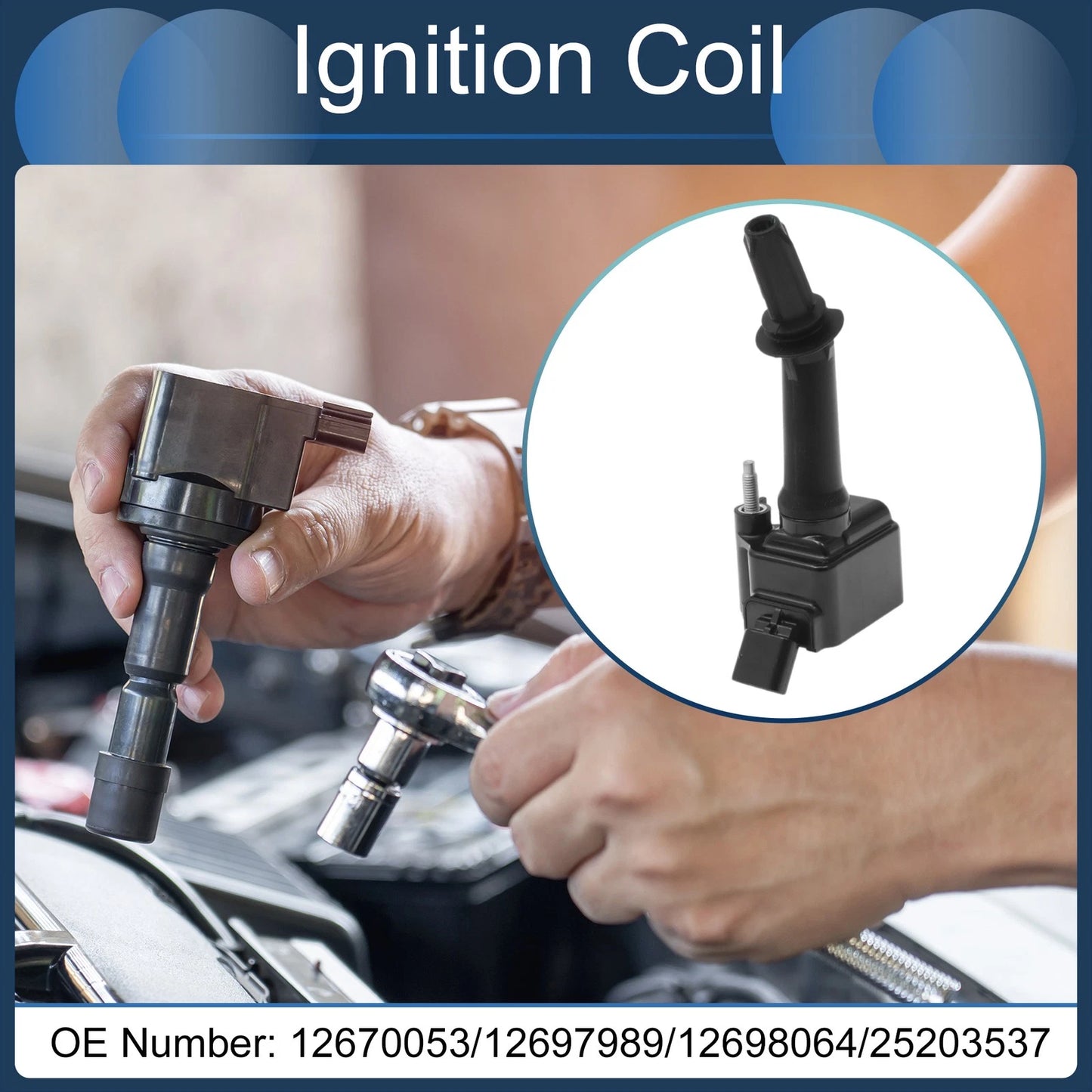 Ignition Coil Pack No. 12670053/12697989 for Chevrolet Cruze (2011–2016)