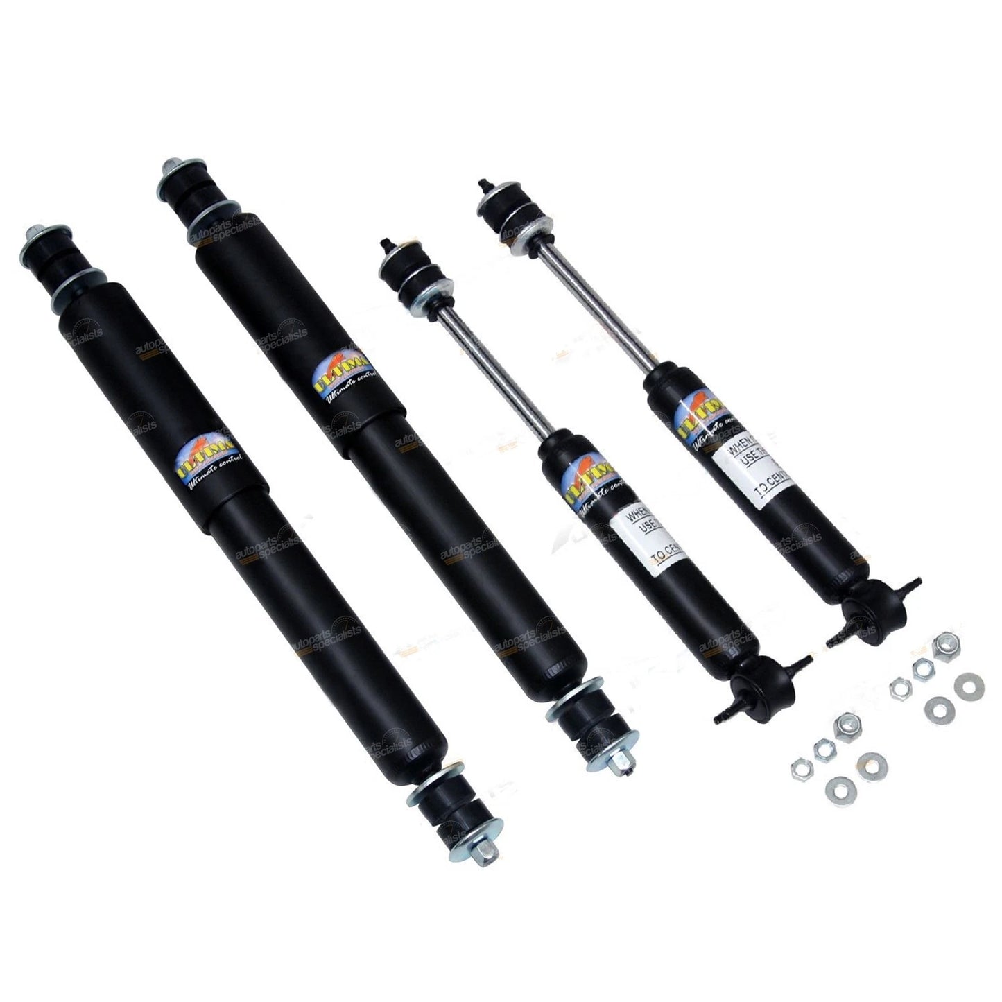 Front and Rear Shock Absorbers for Mazda B Series Ute (1971–1983)