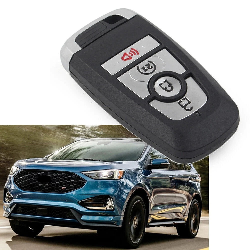 Remote Key Fob Shell Case 4 Button for Ford Edge (2017–2020)