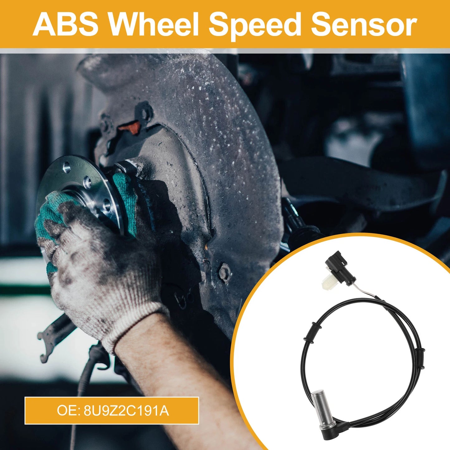 ABS Wheel Speed Sensor No. 8U9Z2C191A for Ford F53