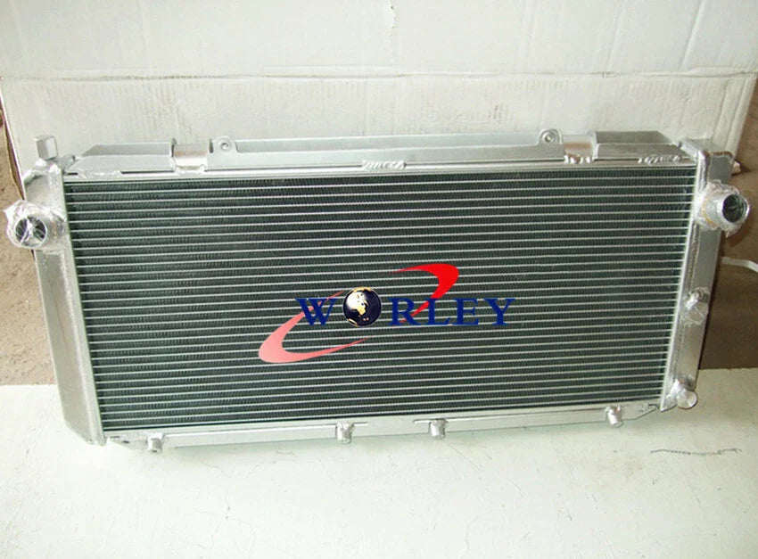 Aluminum Radiator + Black Hose for Toyota MR2 SW20 3SGTE (1990-1997)