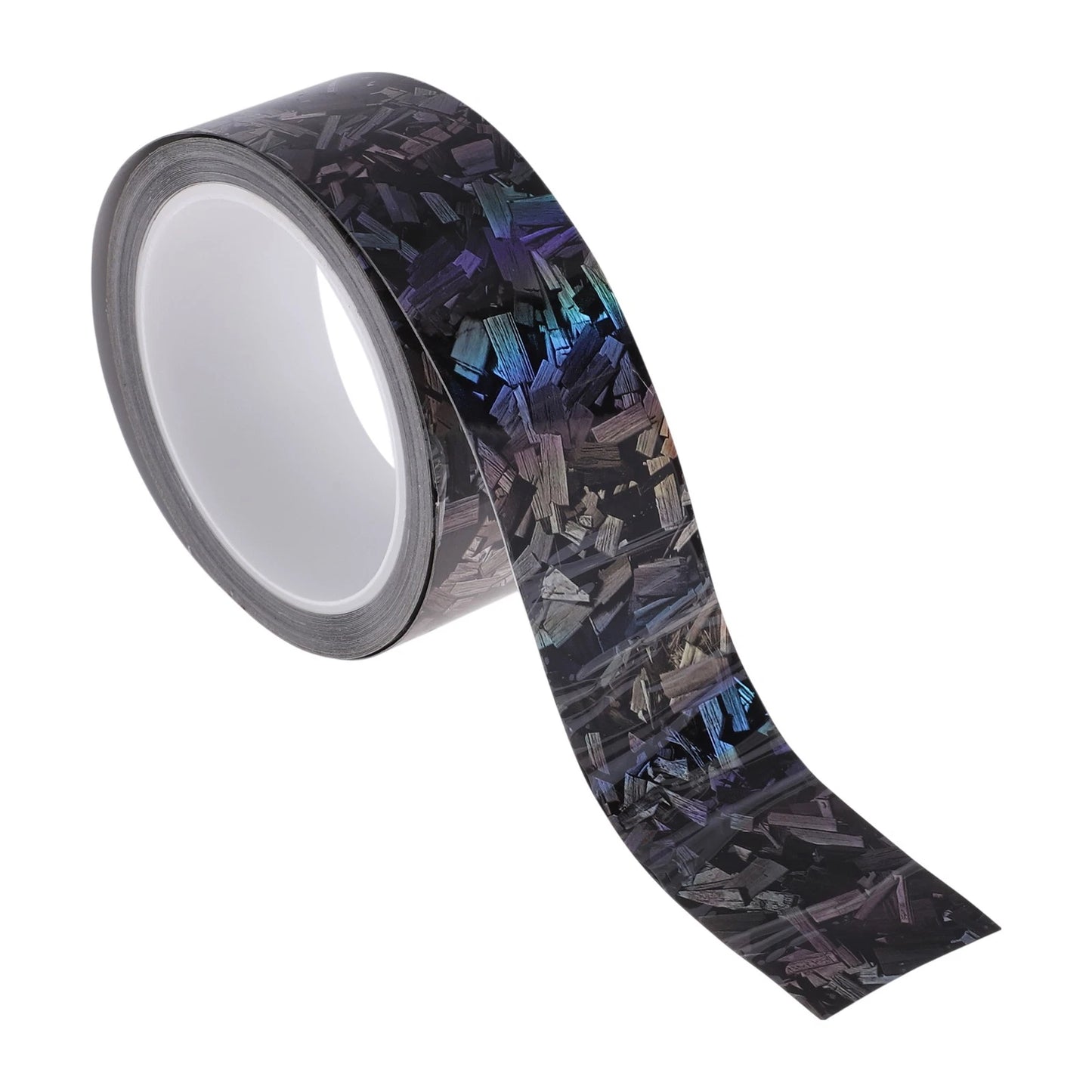 Pinstripe Tape 40mm x 8.5m for Car Motorcycle Boat Laser Silver Tone