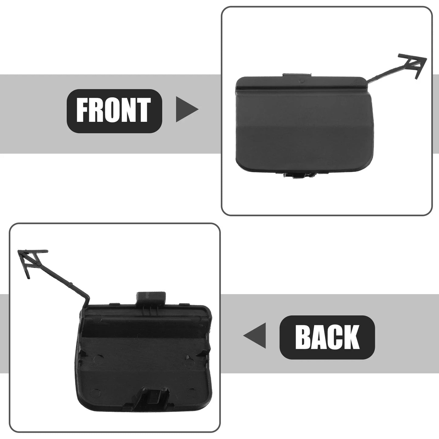 Rear Bumper Tow Hook Cover for Chevrolet Cruze (2011-2016)