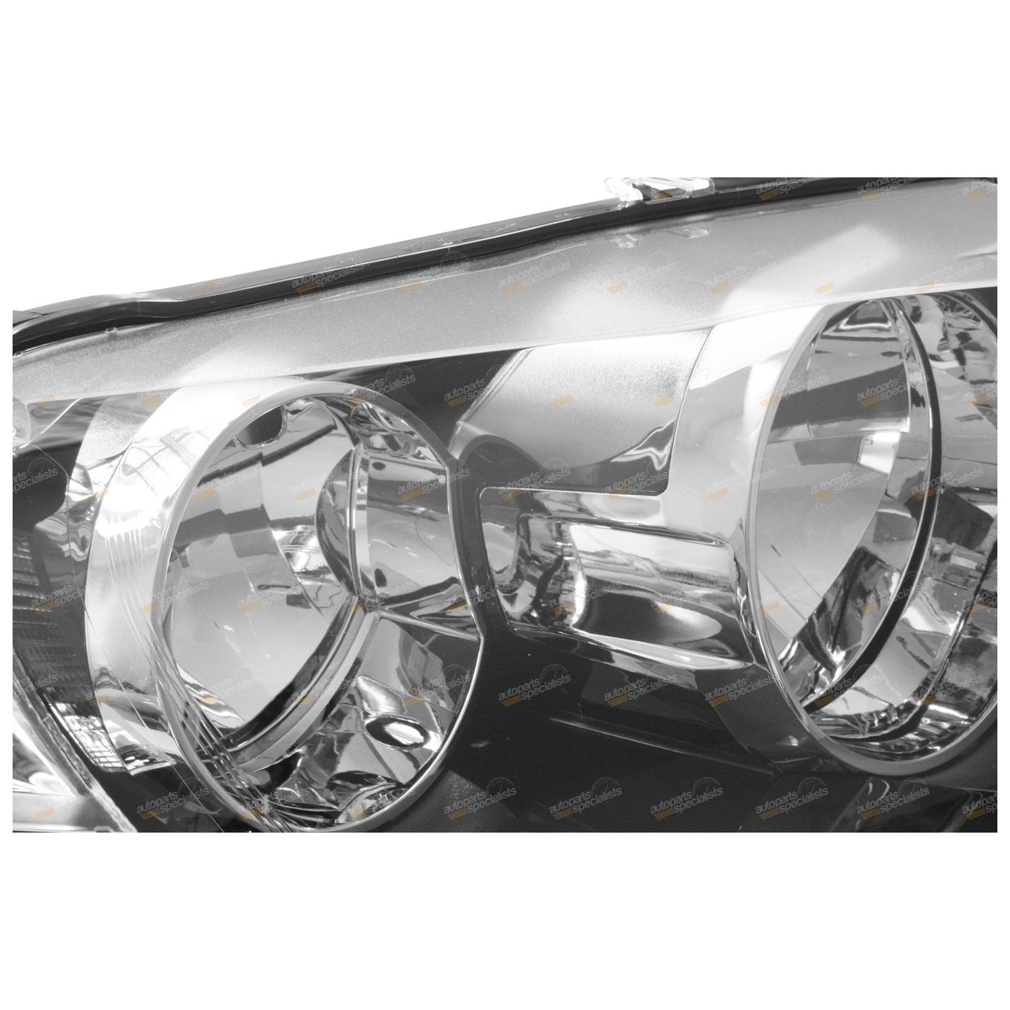RH Black Headlight for Ford FG Falcon (2008–On)