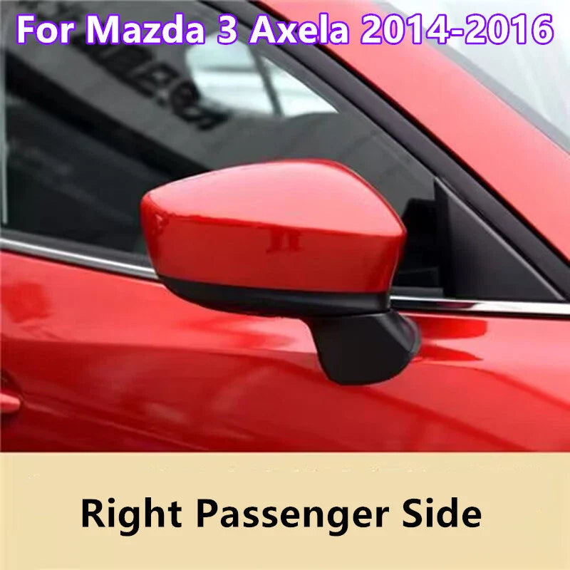 Right Passenger Side Replace Cap Mirror Cover for Mazda 3 Axela (2014–2016)