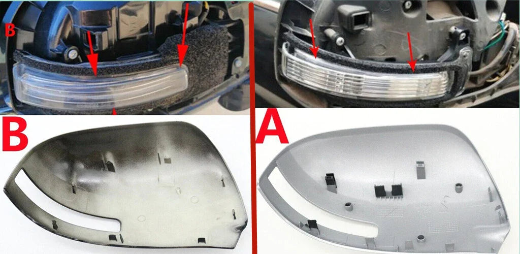 Side Mirror Shell Cap Cover for Mitsubishi ASX Outlander (2013–2018)