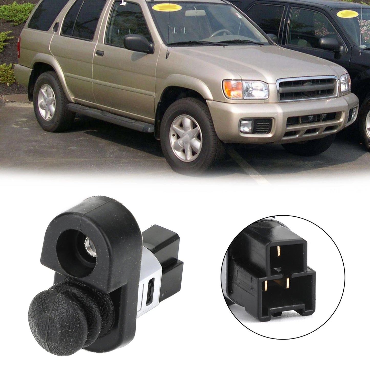 Door Switch for Nissan Pathfinder Altima 300ZX (1990–1996) 2536041L01
