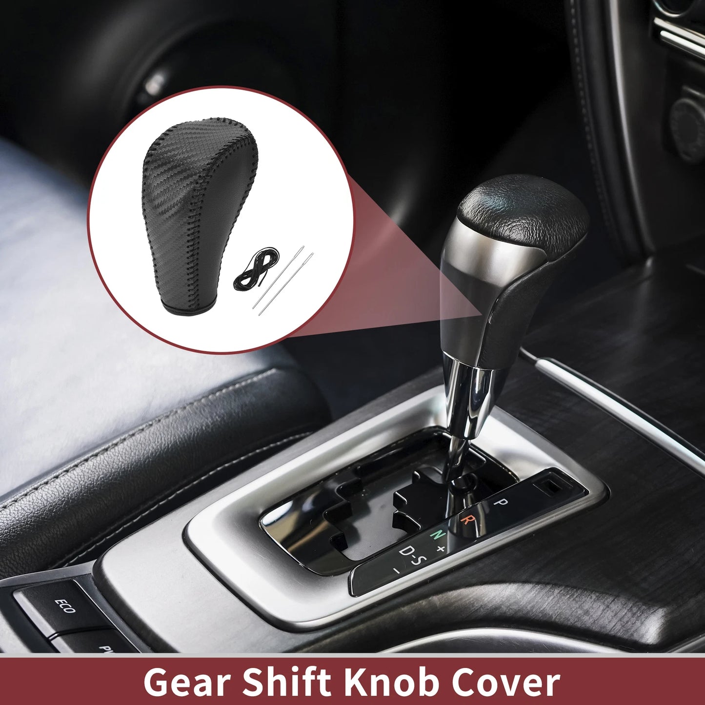 Carbon Fiber Gear Shift Knob Cover for Chevrolet