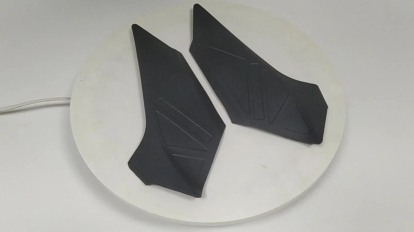 Black Side Frame Panel Guard Cover for BMW R1300GS (2023-2024)