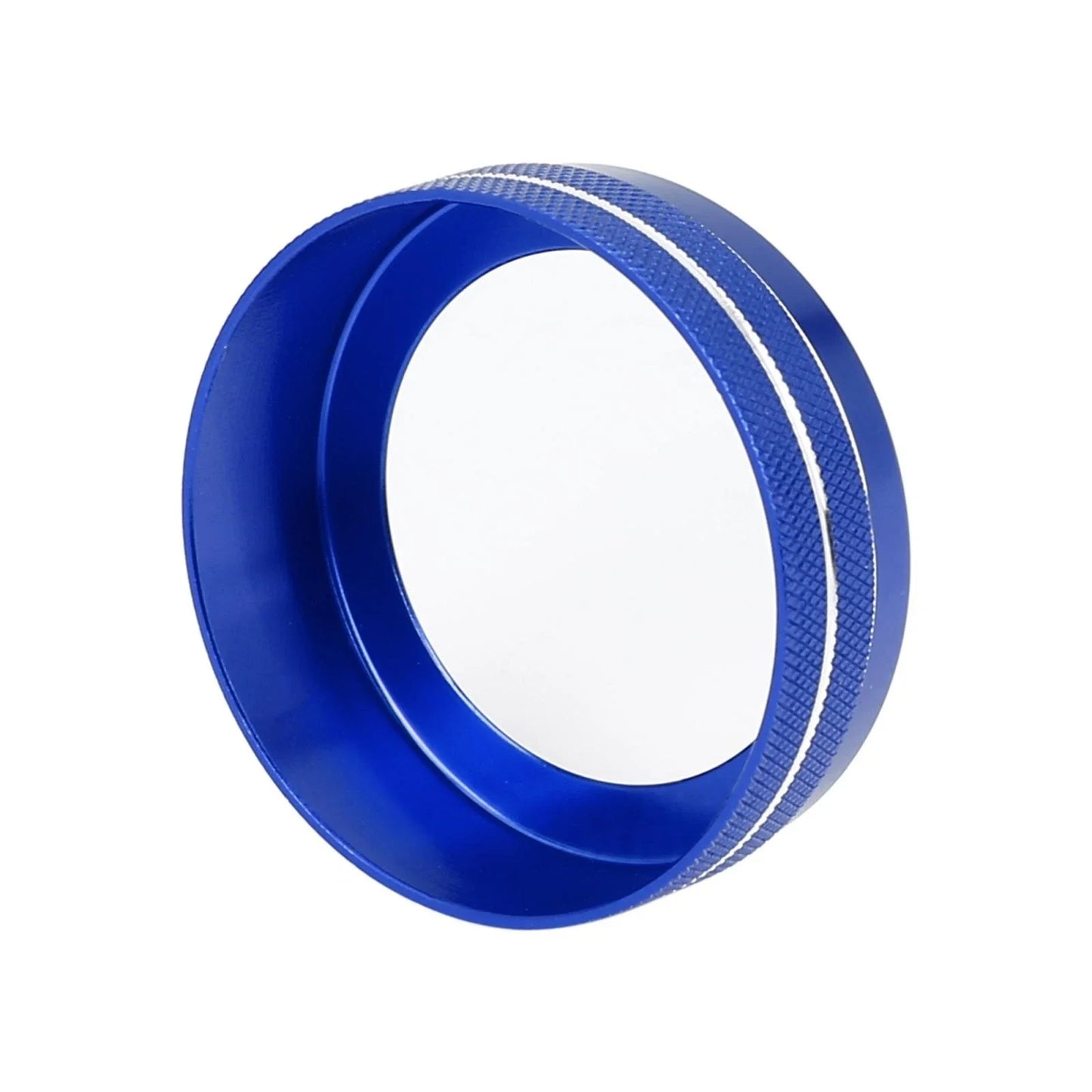 3 x Blue AC Climate Control Ring Knob Trim Covers for Dodge Challenger, Ram