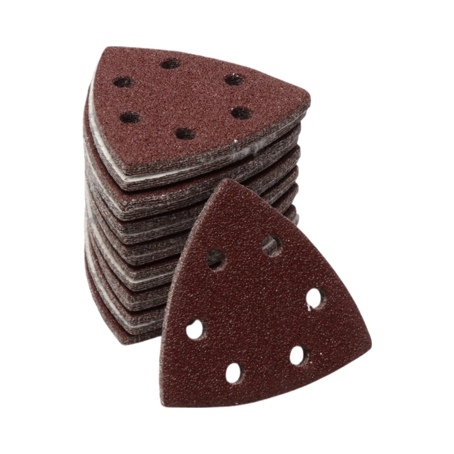 80 Pc 90x90mm 40 Grit Sandpaper for Mouse Sander (Hook and Loop)