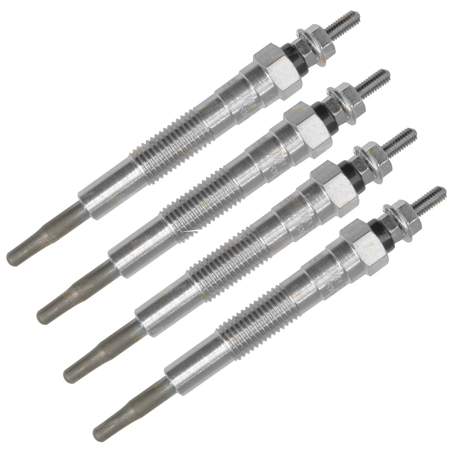 4 Glow Plugs 2.5L for Ford Courier (2000-2006)
