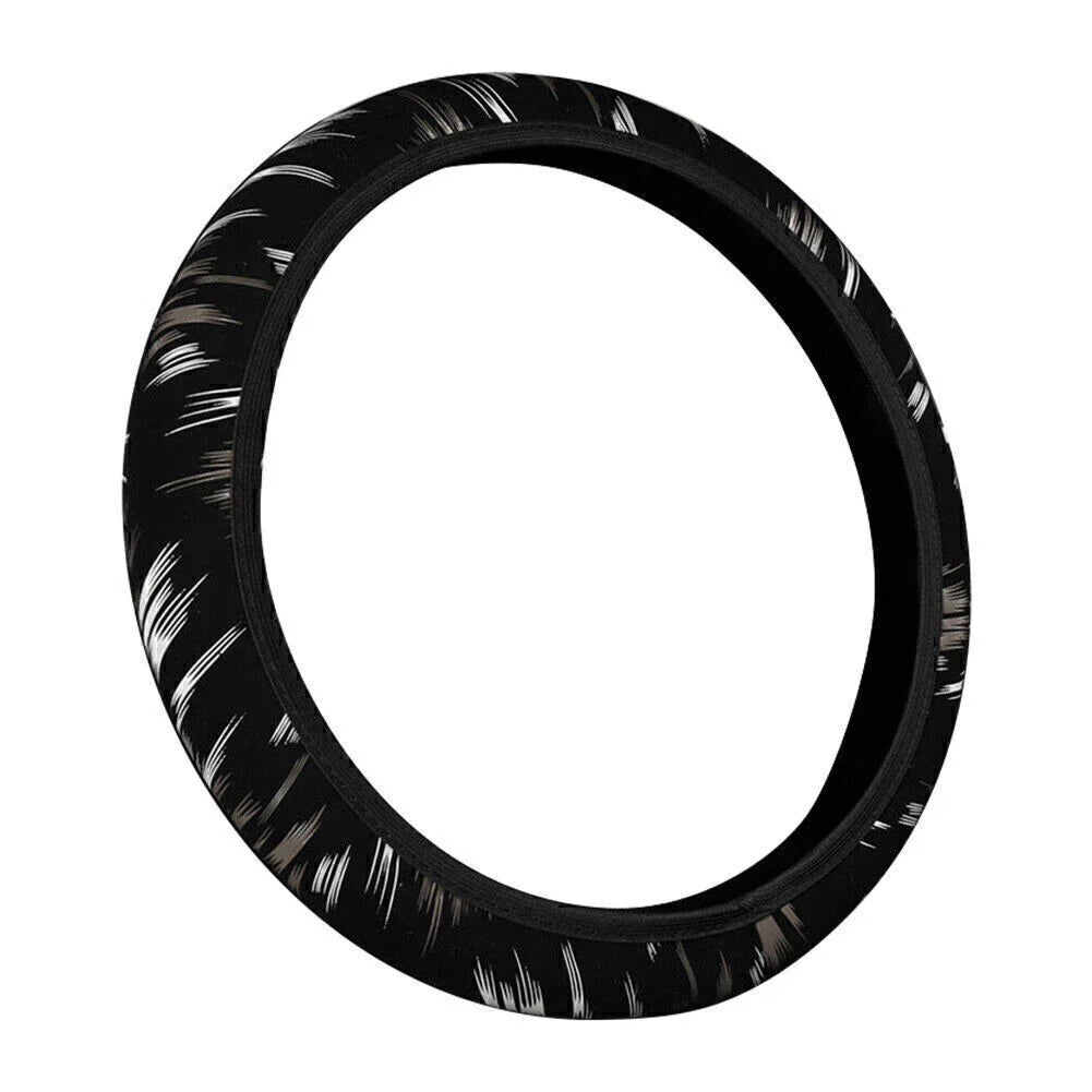 Steering Wheel Cover 37-38CM PU Leather Good Grip for Car
