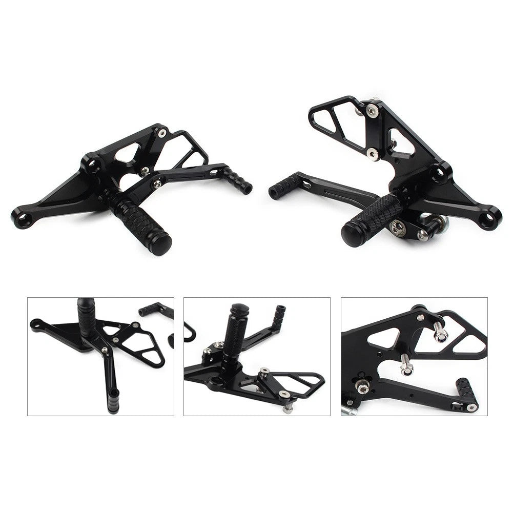 CNC Rearsets Footpegs for Yamaha FZ-07 MT07 (2013–2017)