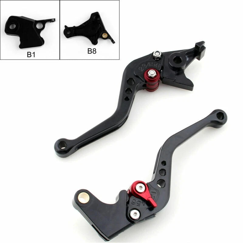 Brake Clutch Levers for BMW F800GS F800R F800GT F800ST (2008–2017) Black