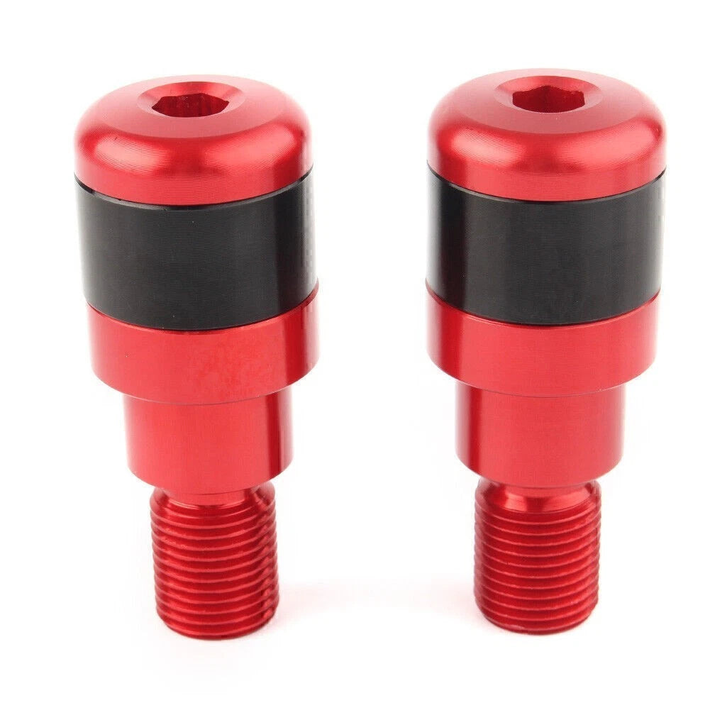 Handle Bar End Grip Plugs for Yamaha MT-07 MT-09 FZ07 MT-10 (2014–2015) Red