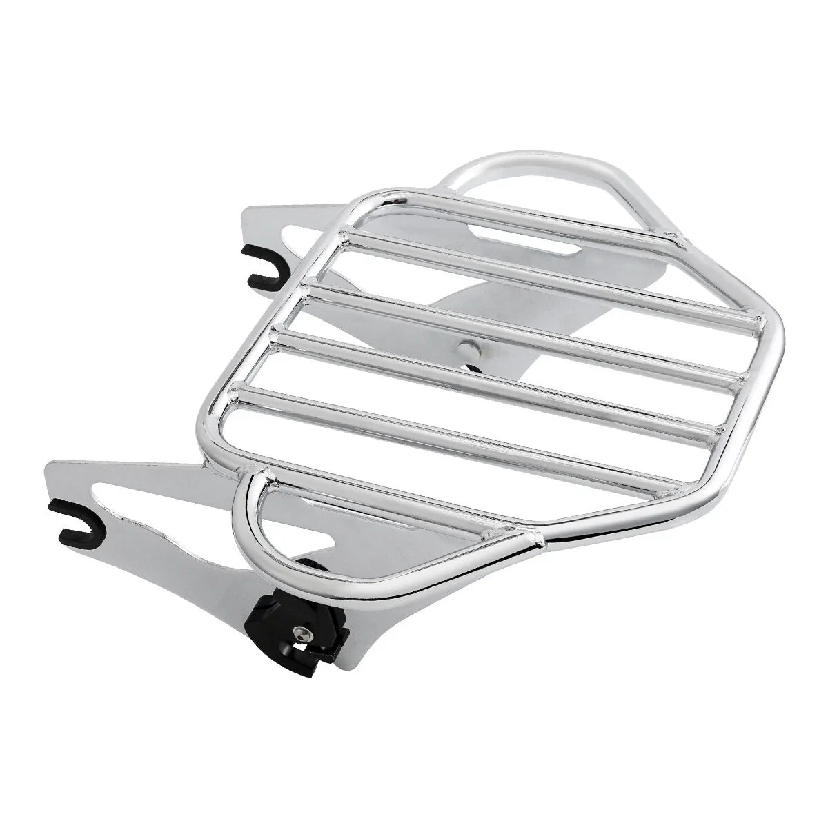 Chrome Luggage Rack Docking Kit for Harley Touring Road King (2009-2013)