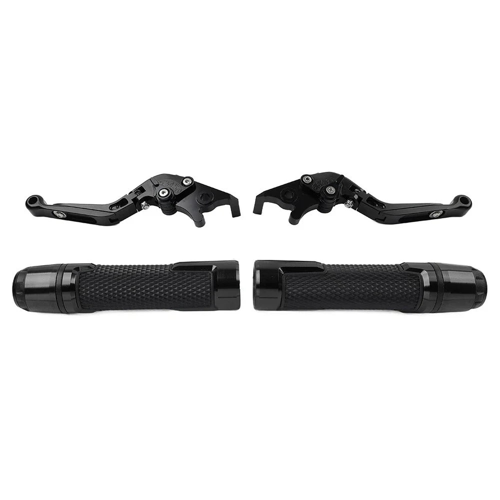 Folding Extendable Brake Clutch Levers & Handlebar Grips for BMW F900R (2020-2023)
