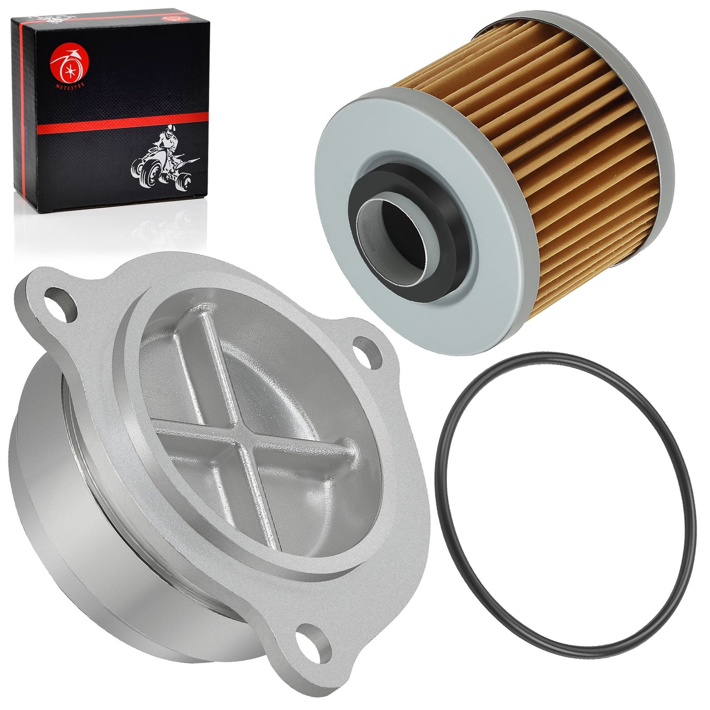 Oil Filter Set for Yamaha V Star 1100 Silverado (2002–2009)
