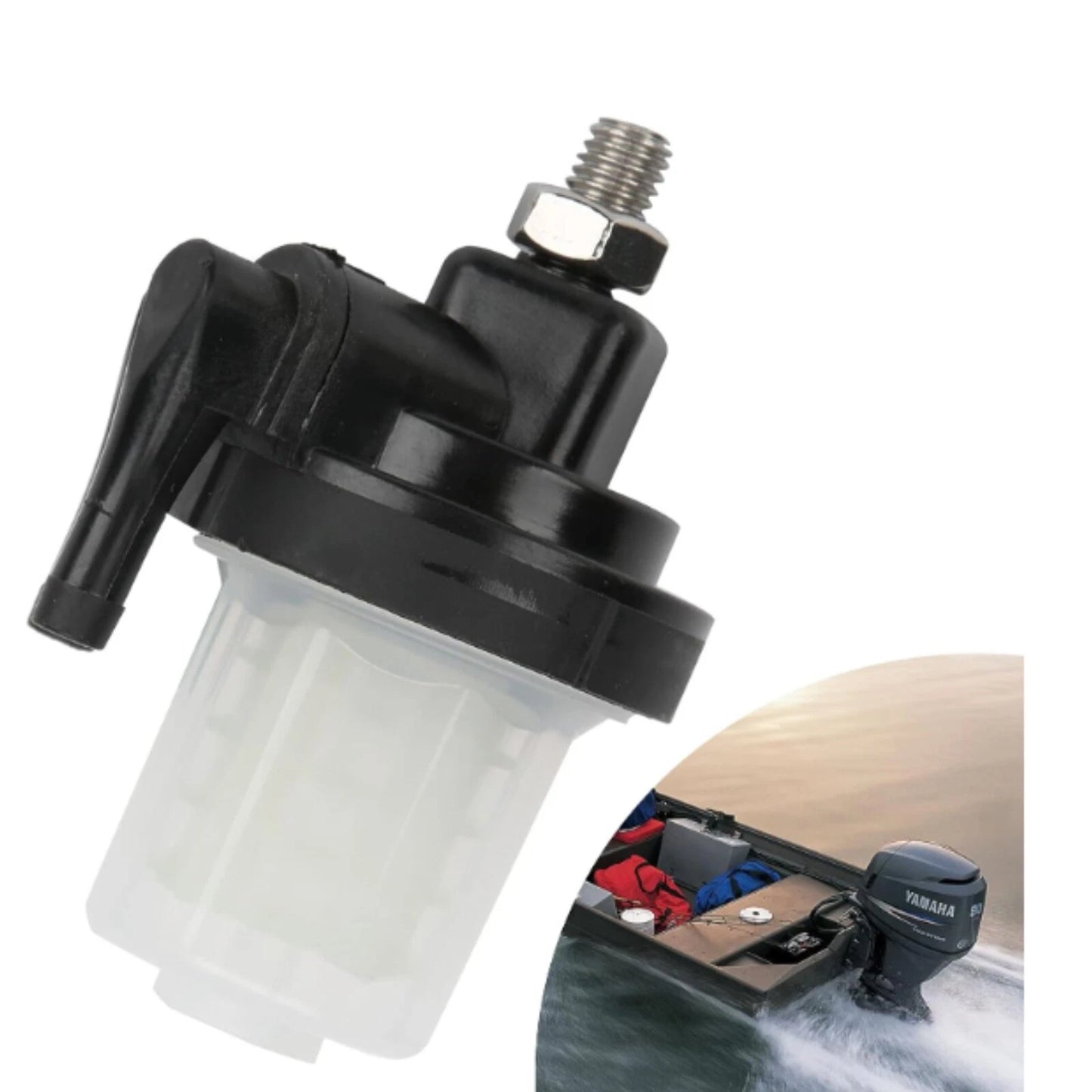 Fuel Filter Assembly for Yamaha Marine Outboard 9.9-90HP (1990–2023)