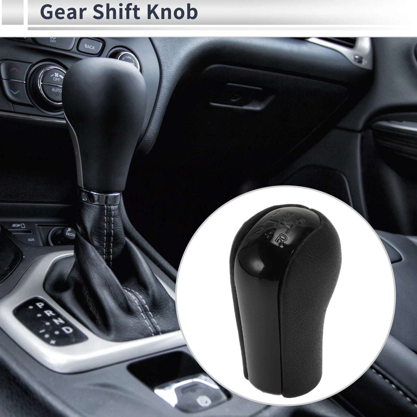 5 Speed Manual Gear Shift Knob for Toyota RAV4 (1992–2009) Plastic Leather