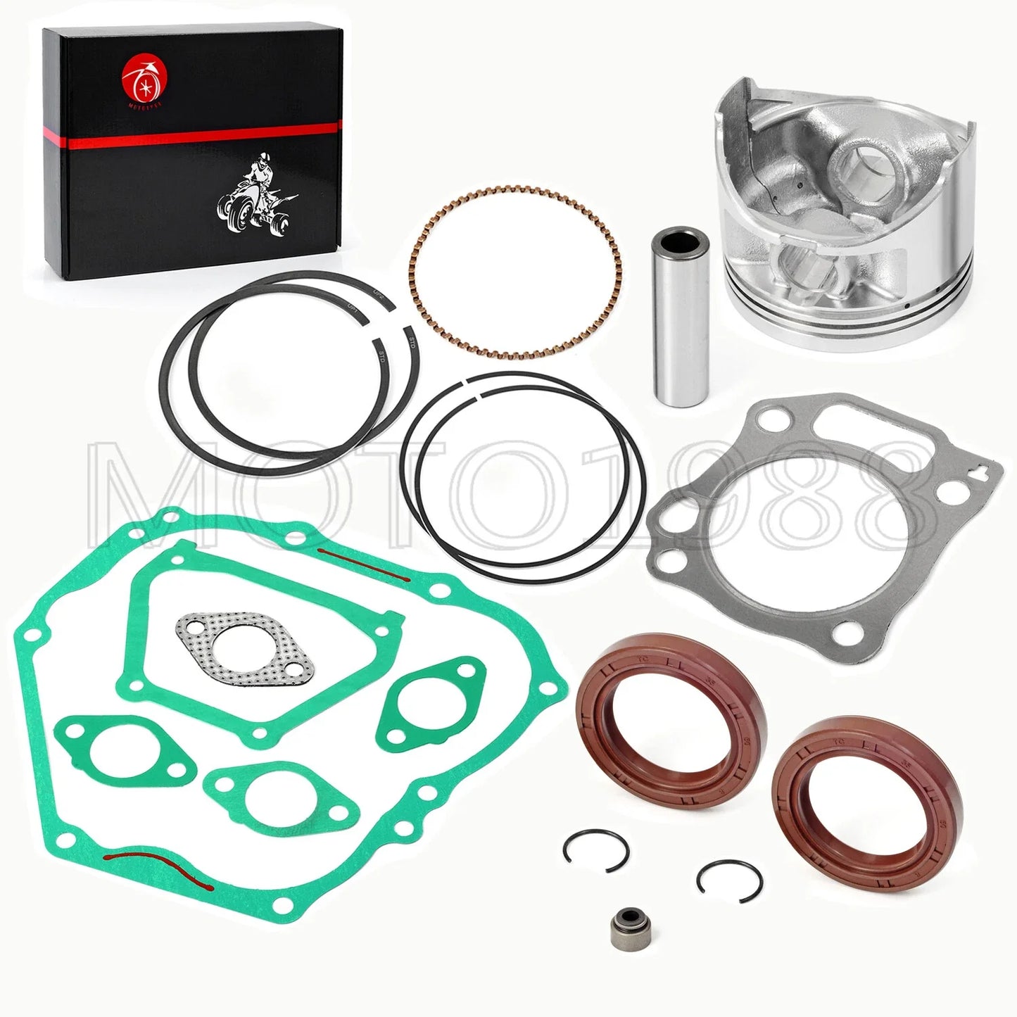 Piston Rings Seals Engine Rebuild Kit for YDRA Golf Cart