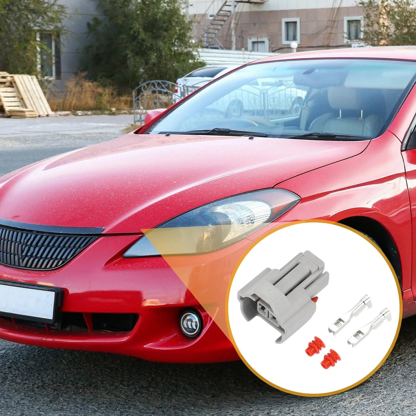Fuel Injector Connector Plug for Hyundai Elantra Sonata Santa Fe (2011-2016)