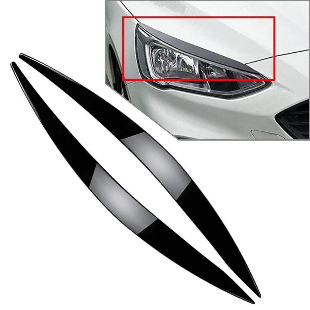 Headlight Eyebrows Trim for Ford Focus MK4 (2019–2021)