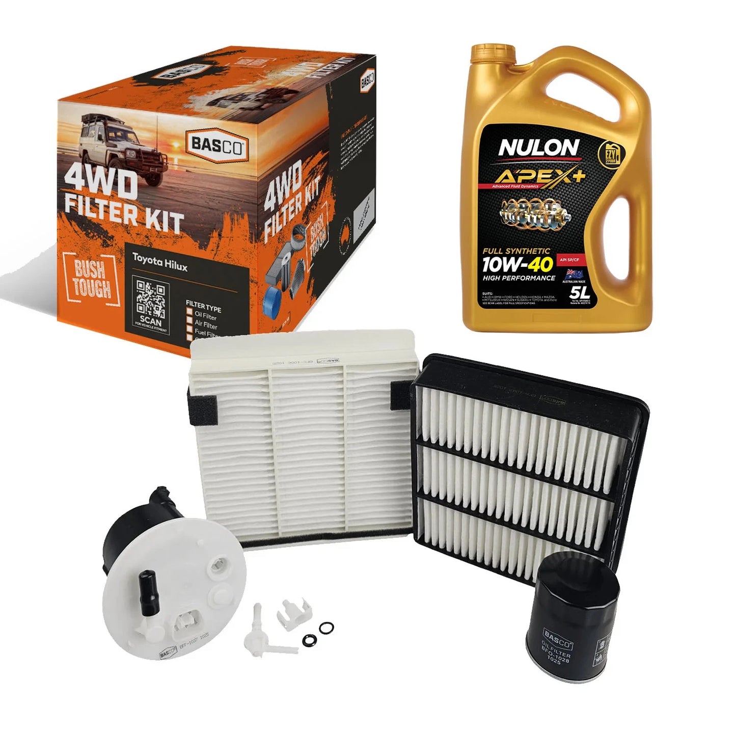 Oil Air Cabin Filter Kit for Mitsubishi Lancer CH (2002–2006)
