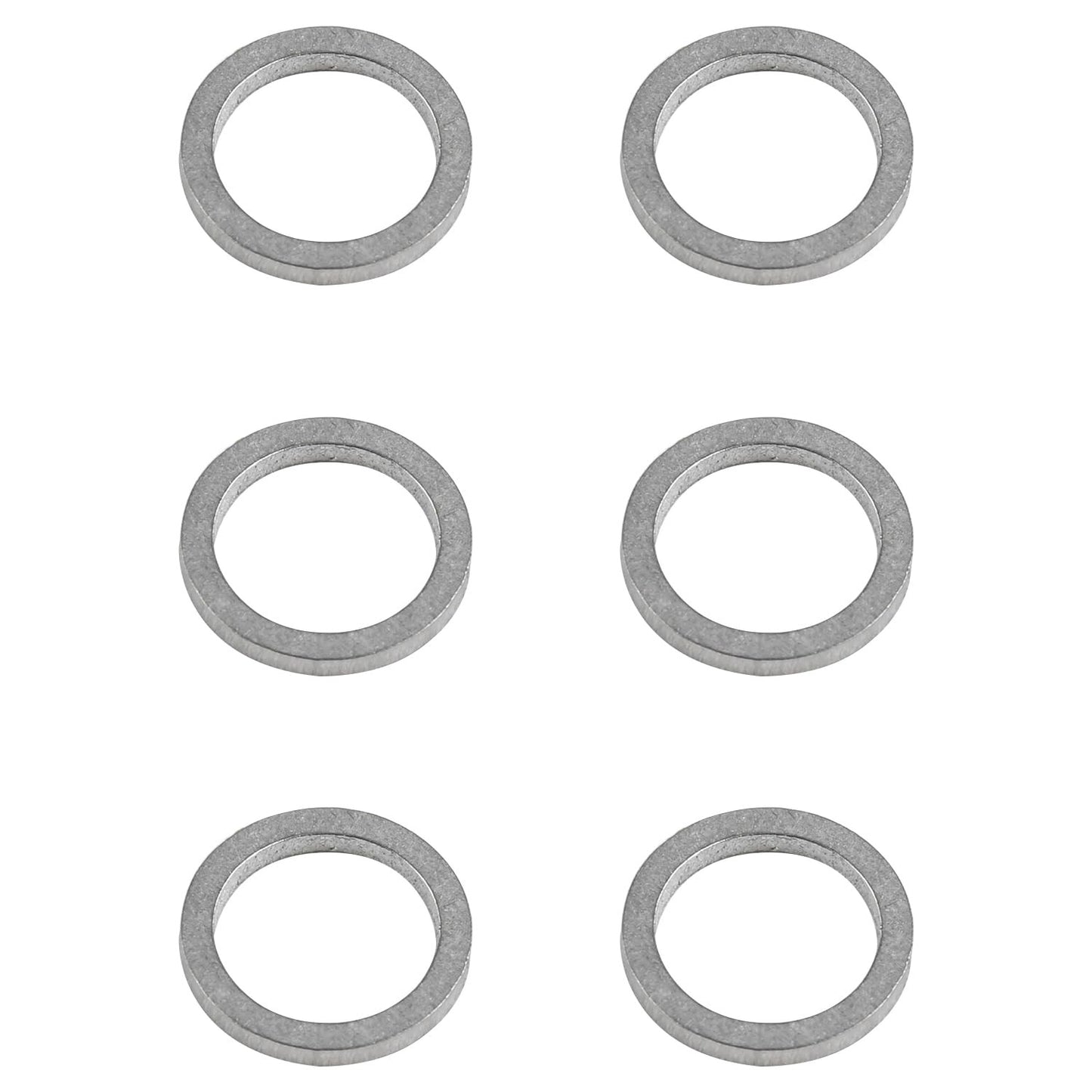 Set of 6 Oil Drain Screw Gaskets for Yamaha Outboard (4-Stroke)