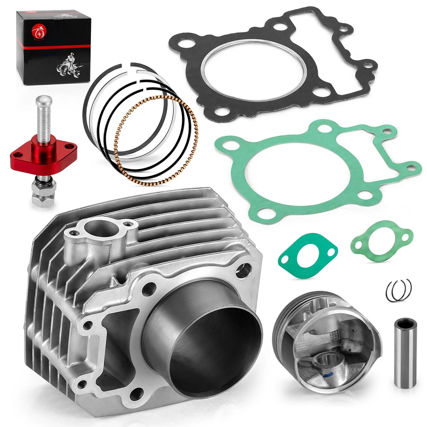 Cylinder Piston Ring Gasket Rebulid for Kawasaki Bayou 250 KLF250 (1995–2002)
