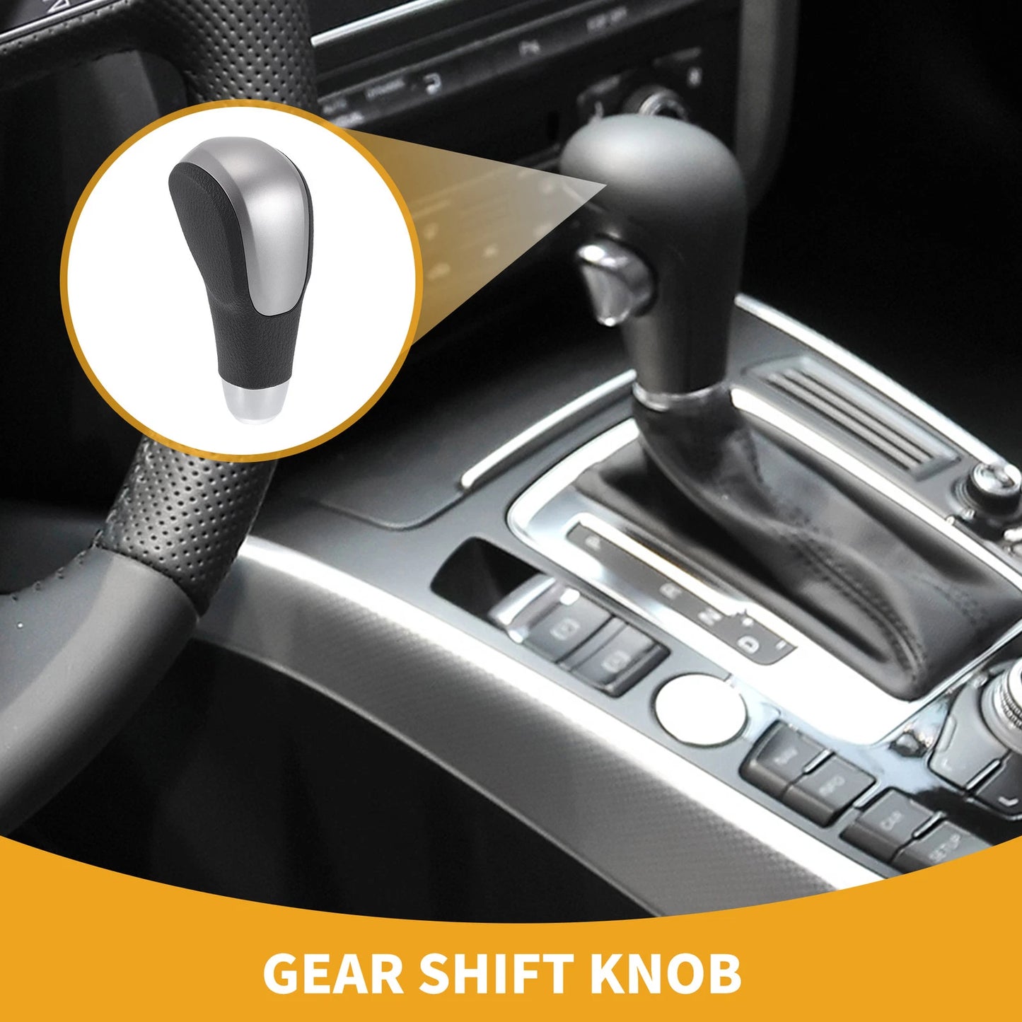 Automatic Gear Shifter Knob for Chevrolet Cruze (2011–2016) Plastic Leather