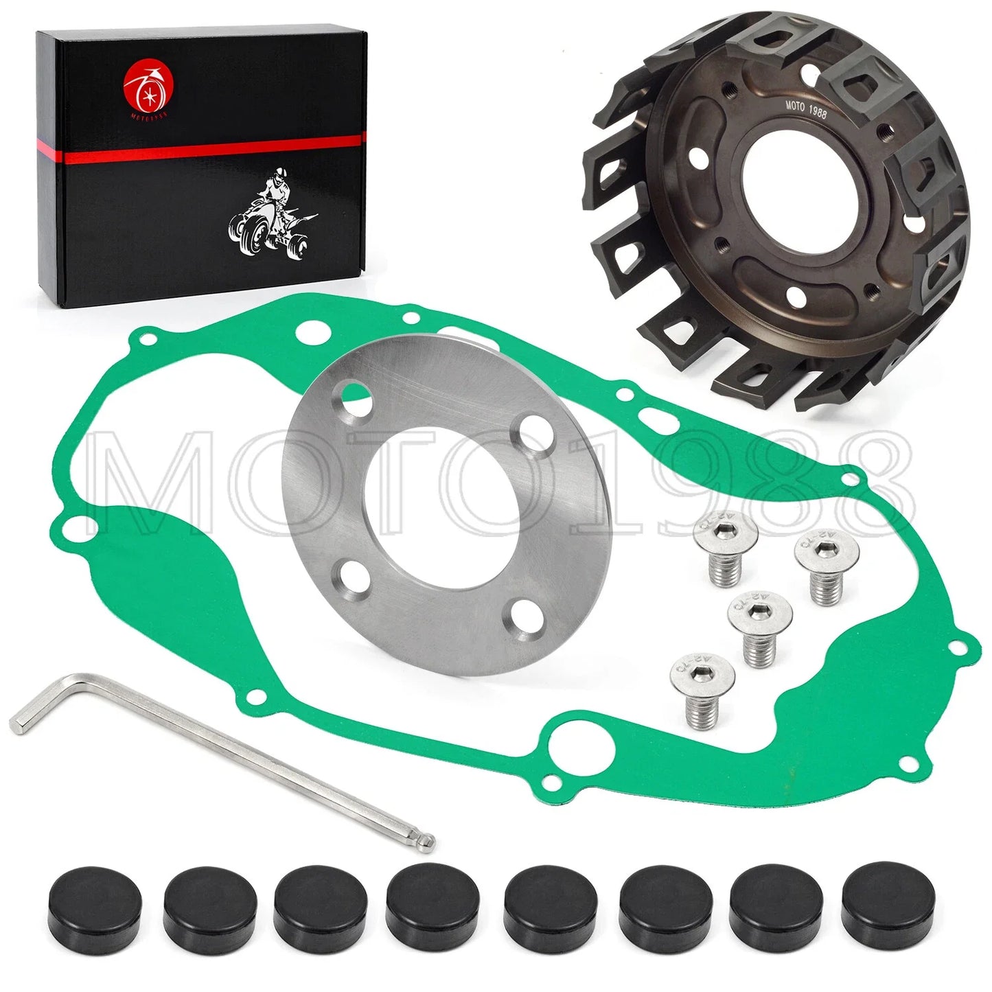 CNC Billet Heavy Duty Clutch Basket & Gasket for YAMAHA Banshee (1987–2006)