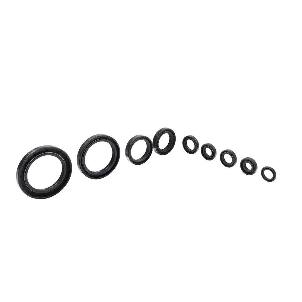 9 x Engine Oil Seal Kit for Honda CRF250R (2010-2017)