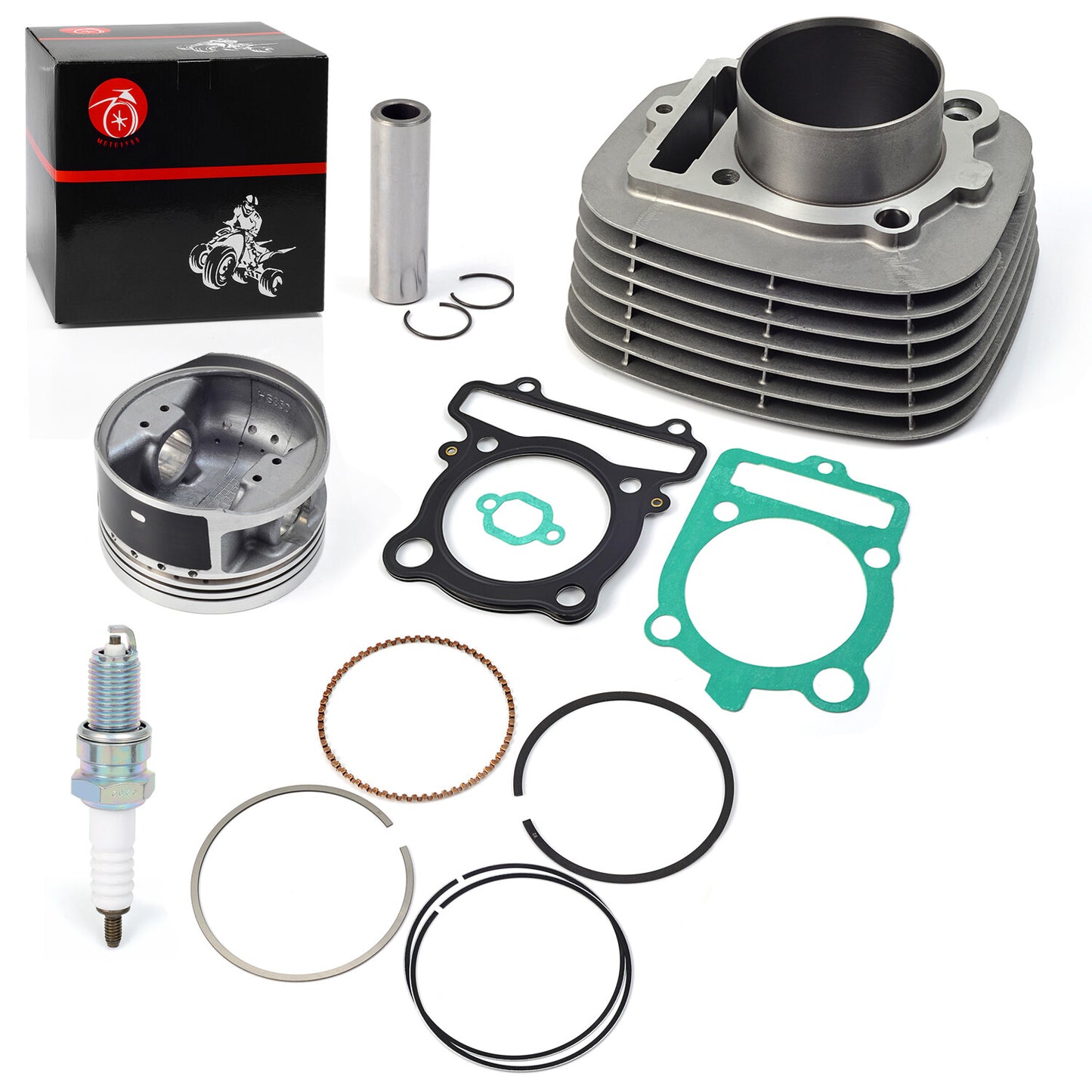Top End Kit & Intake Exhaust Valve for Yamaha Raptor 350 (2004–2013)