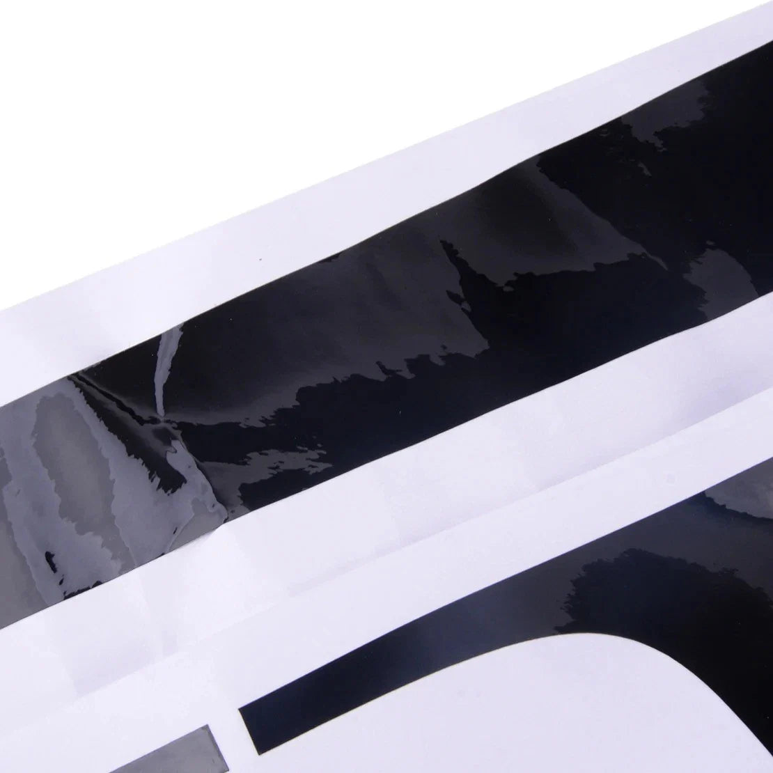 8x Front Upper Bumper Grille Trim Protector Decal for Honda Civic (2016-2020)