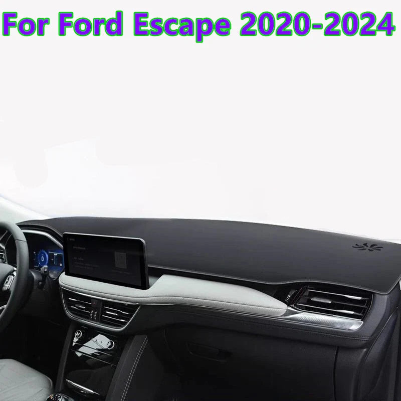 Leather Dashboard Cover Pad Mat for Ford Escape (2020–2024)