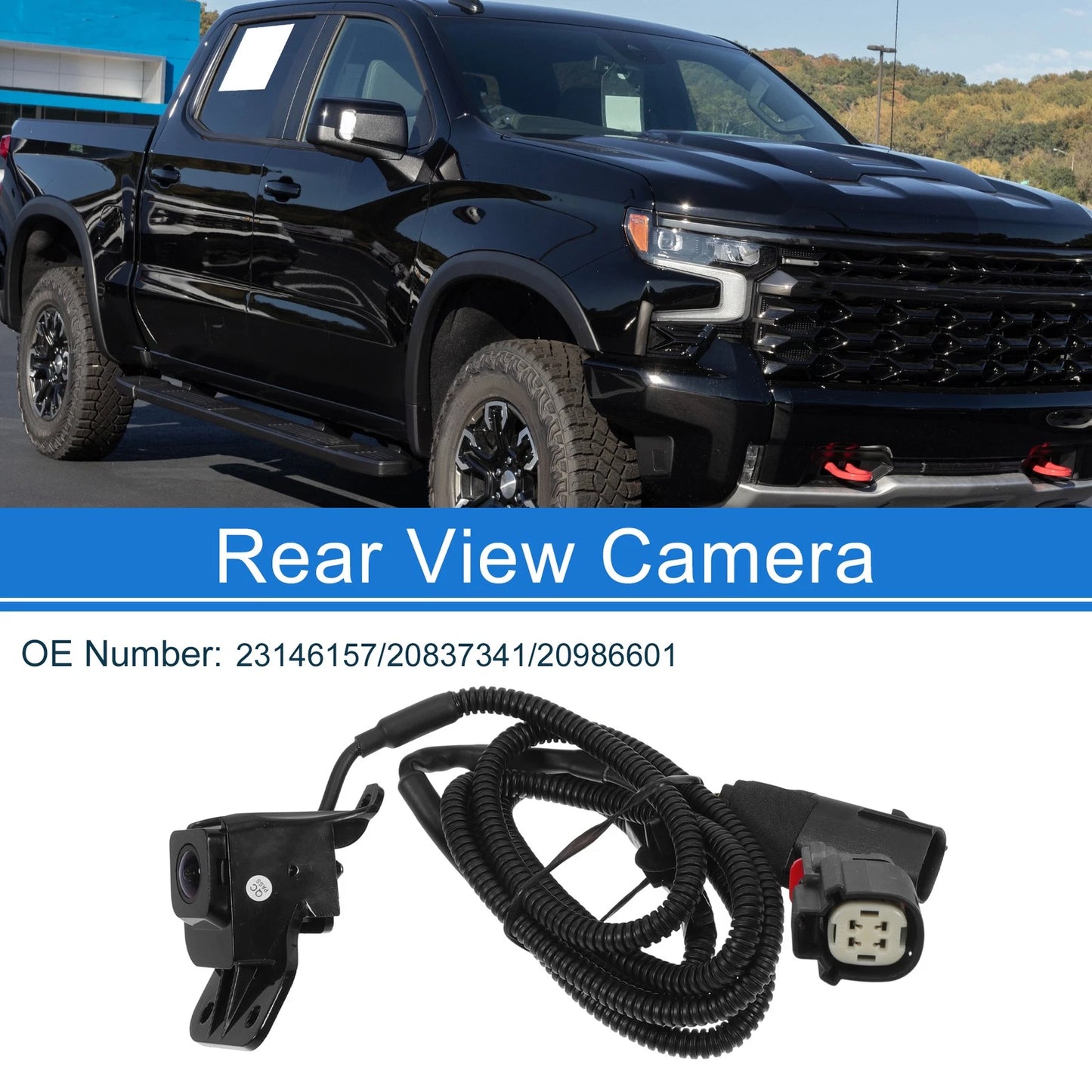 Rear View Camera for Chevrolet Silverado (120-180 Degree)