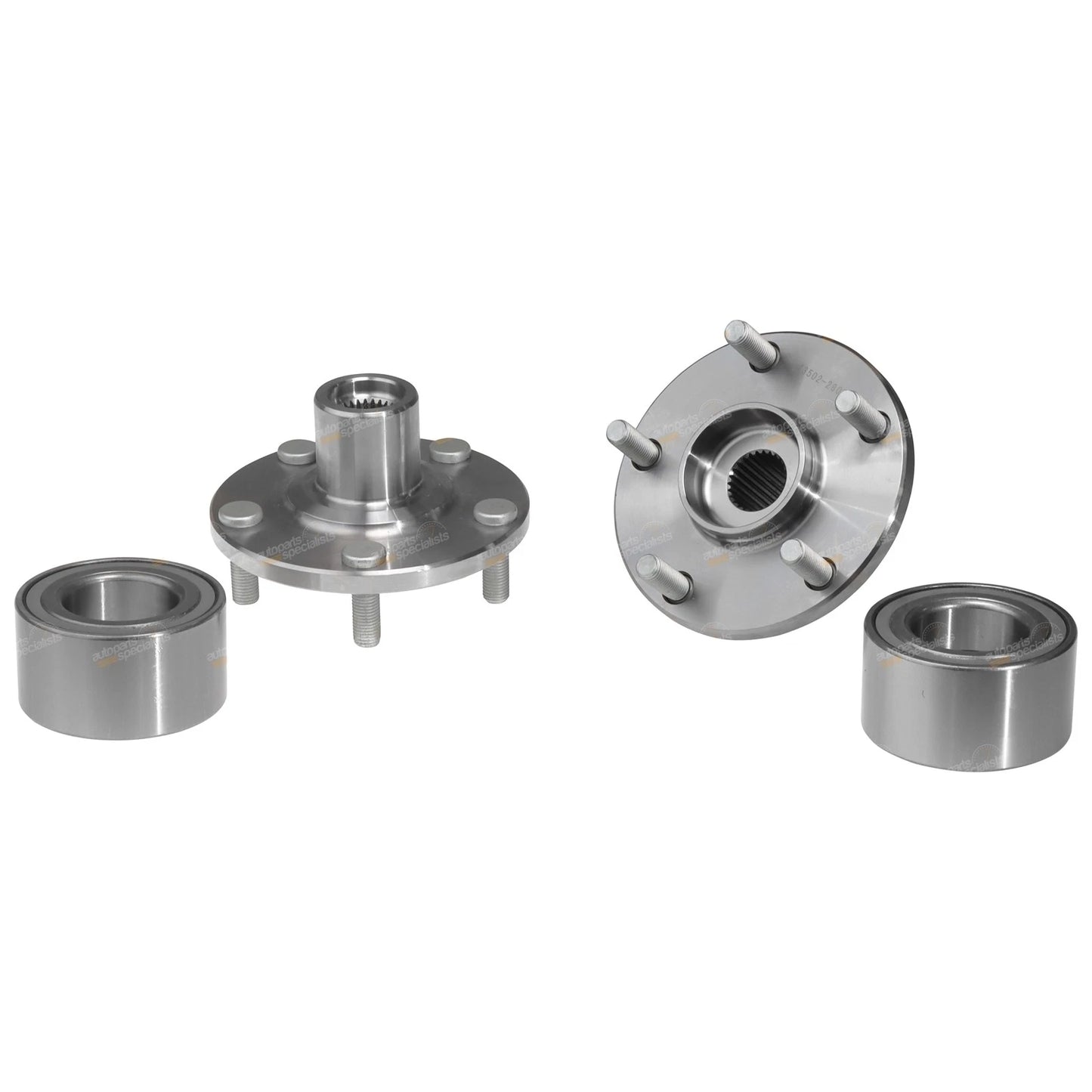 2X Front Wheel Bearing Hubs for Toyota Tarago (2000–2006)