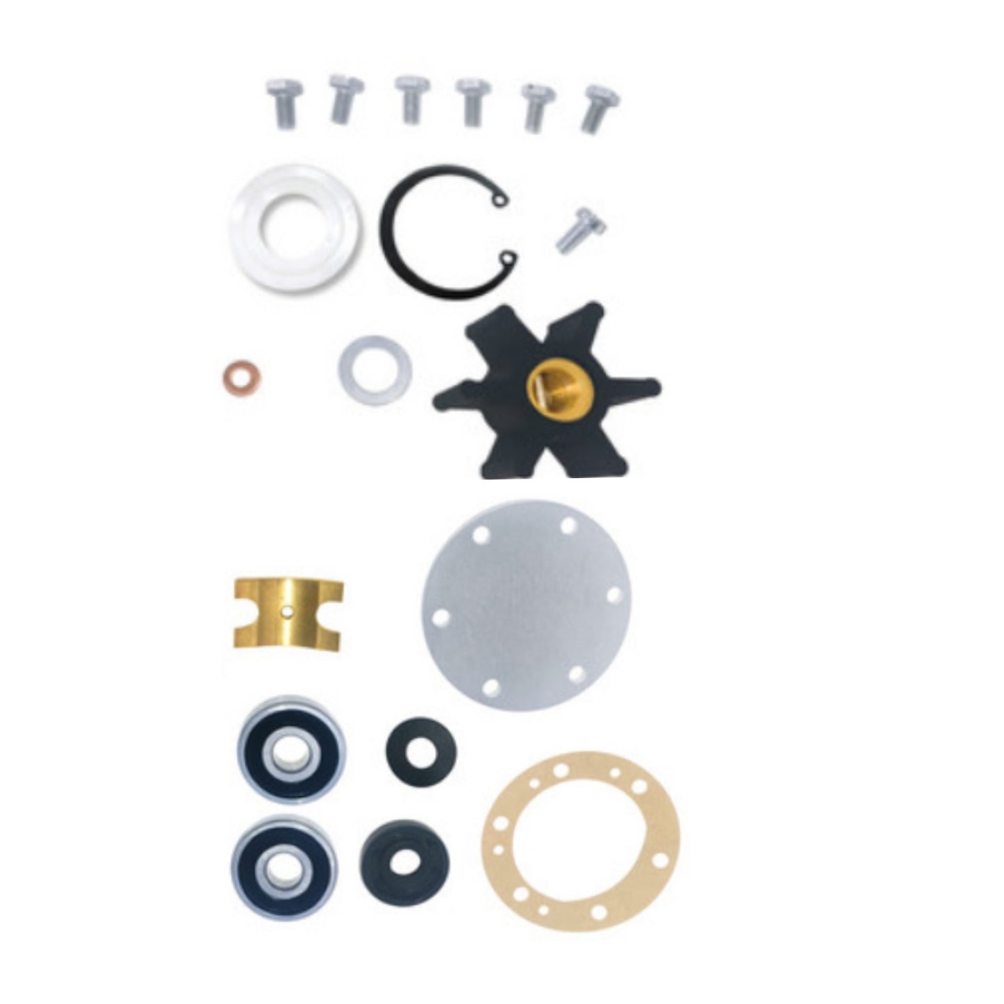 Rebuild Kit for Yanmar Marine Sea Water Pump (2QM15)